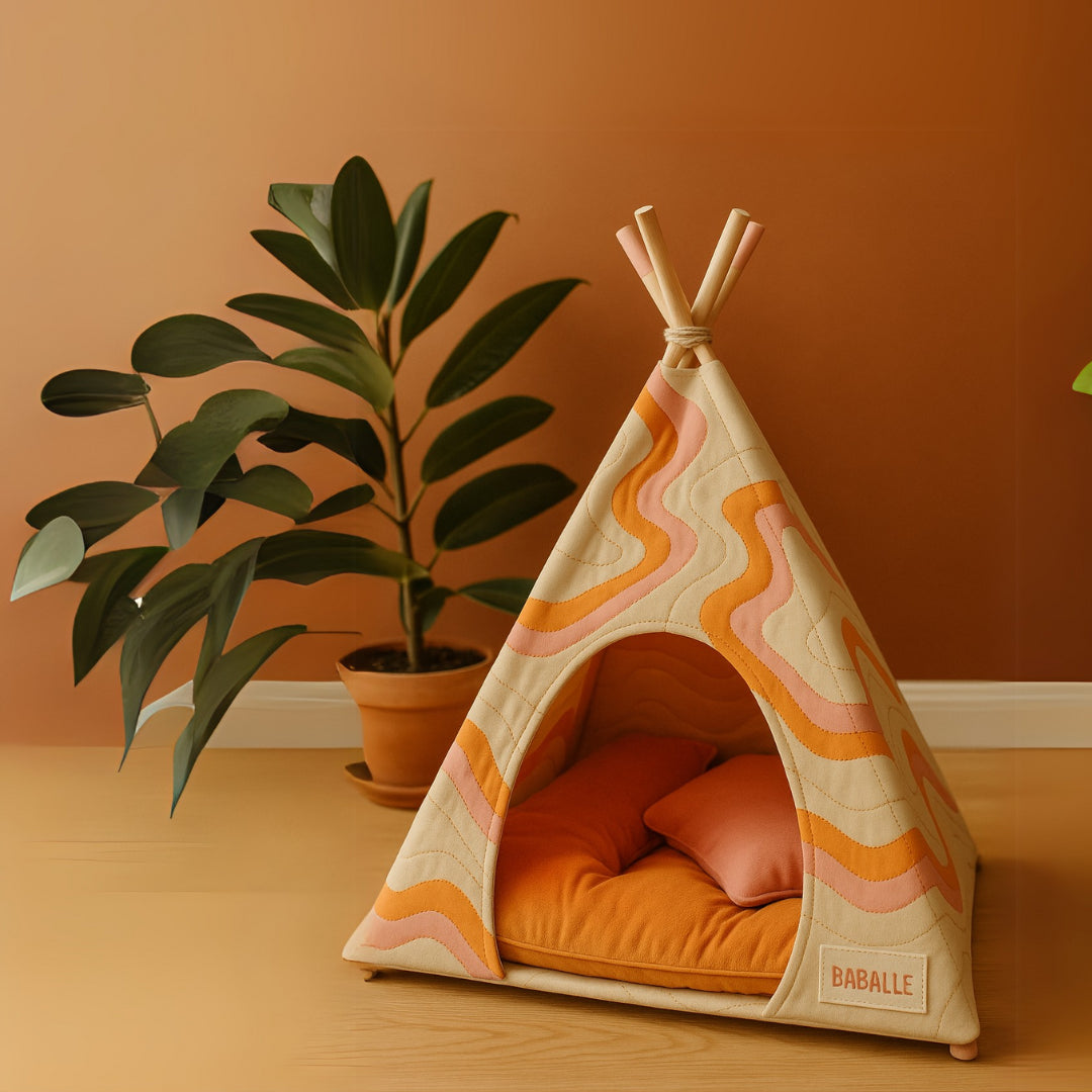 Le Funky | Tipi pour chat - Baballe Club