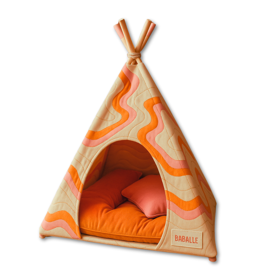 Le Funky | Tipi pour chat - Baballe Club